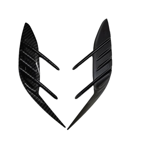 Grilles d'aération de voiture enjoliveur antibrouillard KIA Stinger carbone