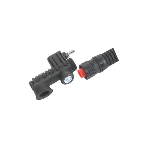 Zeagle Power & Oral Inflator Head Low Pressure Older & Newer Options, Newer Screw on Zip tie Mount Cover