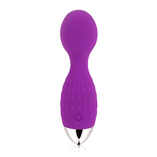 KingL Personal Wand Massager Women/Man with 10 Vibrations - Cordless Handheld Waterproof Bullet