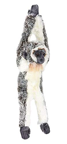Wildlife Tree 18 Inch Hanging Stuffed Vervet Monkey Plush Monkey Primate Kingdom Collection
