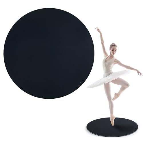 Tristcily 31inch Portable Dance Floor, Tap Dance Floor, Ballet Training Equipment Ideal for Figure Skating Practice Mat,Jazz,Tap Board,Turning Board and Party Dancing for All Ages (No Travel BackPack)