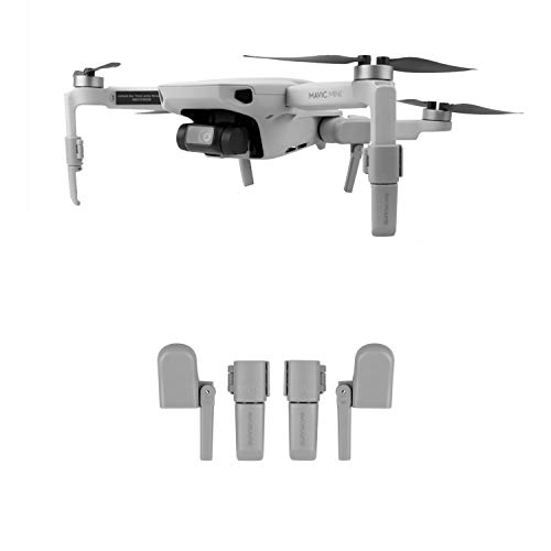 Penivo - Piernas Extensibles Plegables de 2,5 cm de Altura para dji Mavic Mini Drone Soporte Protector Extensiones Accesorios