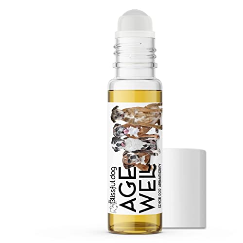 Image of The Blissful Dog Boxer Age Well Dog Aromatherapy Roll-On Bottle for Your Dog's Peaceful Ageing