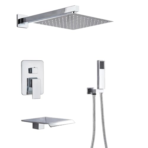 Ensembles de douche pour salle de bain chromée pour un spa à la maison