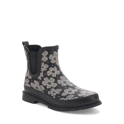 Image of Western Chief Women's Waterproof Pull-On Chelsea Rain Boot with Fun Prints | Ladies slip-on ankle boots with rubber sole, cushioned EVA insole, built for wet days and styled for any occasion