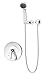Symmons 5503-1.5-TRM Elm Single Handle 3-Spray Hand Shower Trim in Polished Chrome - 1.5 GPM (Valve Not Included)