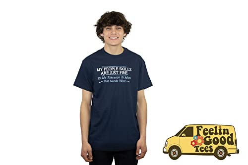 My People Skills are Fine Humor Sarcasm Funny T Shirt