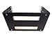 CNAweb 6U 19-Inch Hinged Extendable Wall Mount Bracket Network Equipment Rack - Black