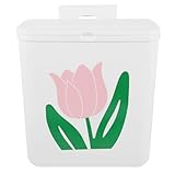 Poubelle murale : capacité, format compact, peu encombrante, facile à utiliser, s'adapte à types de placards et poubelles