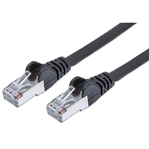 PremiumCord Patch Cable CAT6a S-FTP, RJ45-RJ45, AWG 26/7, 7 m, Colour: Black