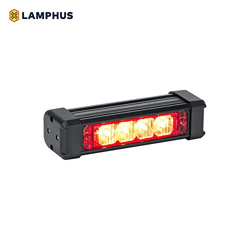 LAMPHUS SolarBlast SBLS14 4W LED Emergency Warning Deck Lightbar - RED