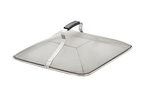 Excelsteel Stainless Steel 12-1/4-Inch Square Splatter Screen