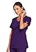 Cherokee Workwear womens Workwear Core Stretch V-neck medical scrubs shirts, Eggplant, Medium US