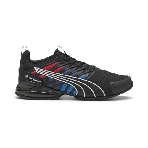 PUMA Men's BMW Motorsport Voltaic Evo Shoes Sneaker, Black-White AH25, 9