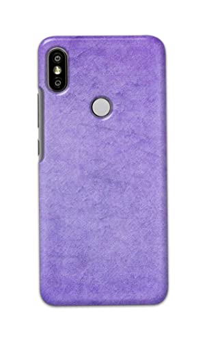 Image of Plain Purple Hard Back Case Cover for Redmi Y2 / Redmi S2 Back Cover -(J5) VNS2226