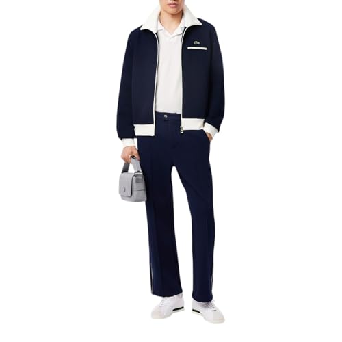 Lacoste Men's Classic Fit Buttonless Polo4