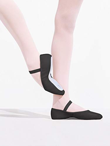 Capezio Daisy - Zapatillas de Ballet para niños, Color Negro, 10 N