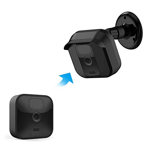 Blink XT XT2 Camera Wall Mount Bracket,Weather Proof 360 Degree Protective Adjustable Indoor/Outdoor Mount and Cover for Blink XT XT2 Home Security Camera Anti-Sun Glare UV Protection Black(1 Pack)