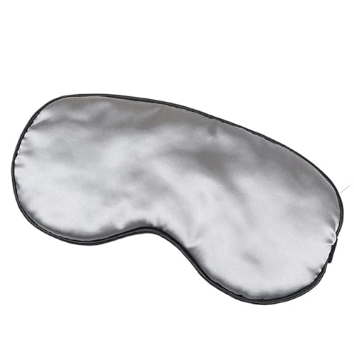 AHIOJEGX Antifaz para Dormir Seda Sombra de Ojos de Doble Cara de Seda Pura, mascarilla for Dormir, Parche for los Ojos, Vendas for los Ojos, protección for la Salud del sueño, luz(Without Bag-01)