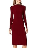 HUGO Damen Silbyz Kleid, Dark Red603, L