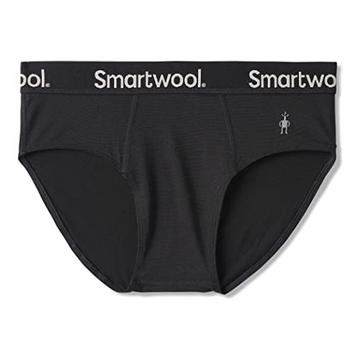 SmartWool Men's Merino Sport Brief Boxed, Black, Medium