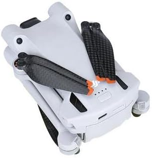 Miniatura 2 de Coyktonty - Hélice de fibra de carbono para DJI Mini 3 Pro/Mini 4 Pro, pequeños accesorios de hélice de bajo ruido (8 unidades)