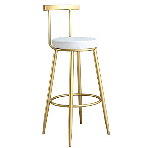 Stylish Modern Barstool - Adjustable Kitchen Counter Height Stool with