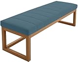 Hoowarm Cojin para Banco Jardin con Cremallera Antideslizante Zapatero Cojines de Asiento de Silla Larga Interiores y Exteriores Cojín de Muebles Rectangular para Comedor，Sofá,Terrazas(B11,80x40x6cm)