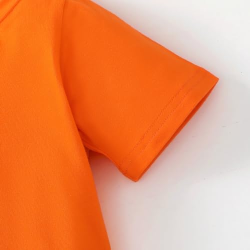 Image of Magic Park 6M-14Y Baby Short Long Sleeve Tee Tops Toddler T-Shirt Kids Solid Color Shirts Boys Girls Casual Blouse