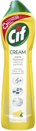 Cif Cream Lemon 500 ml (Pack of 4)
