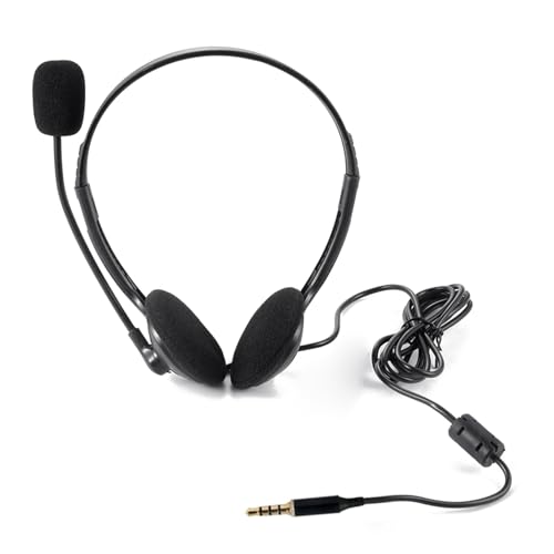 Cuffie con cavo USB, con cancellazione del rumore, per computer,