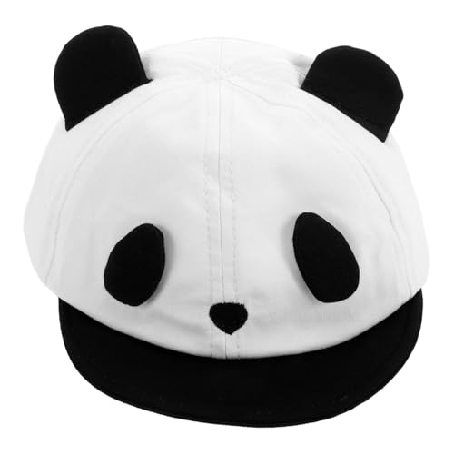 Panda Baseball Cap for Kids Lightweight Cotton Sun Hat Adjustable Snapback Toddler Cap UV Protection for Baby Boys and Girls Cute and Soft Brim