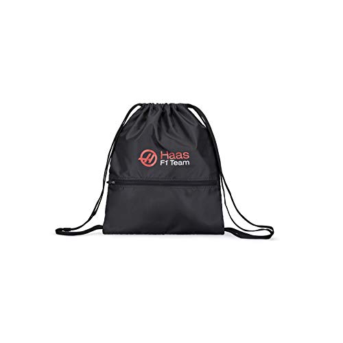 Haas F1 Team Sac à Cordon Noir H.A.A.S Fuel for Fans 191101029 de Taille Unique