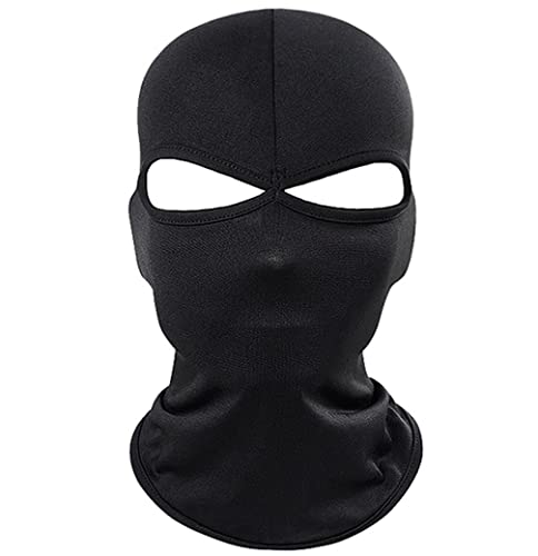 Bodbop Balaclava Ski Face Mask Windproof Full Head Mask Sun Uv Protection Face Cover For Men Women Outdoor Sports Cycling (Black) #TOP3