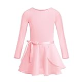 Design élégant : la jupe tutu ajoute une touche amusante et gracieuse à la tenue, tandis que le justaucorps est conçu for une flexibilité maximale lors des routines de danse.