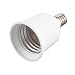 Produktbild Greatangle Sicher E12 bis E27 Sockel Glühbirne Lampenfassung Adapter Plug Extender Lampholdere12 Lampenfassung Lampenfassung mit Stecker
