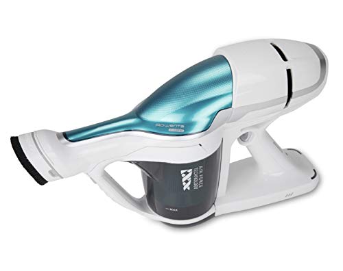 Rowenta RH9252WO Air Force 460 - Aspirador Escoba sin Cable, Batería Larga Duración Ion-litio 21,9 V, 30 min de Autonomía, Pack 8 Boquillas y Pack Accesorios Especiales Versátiles