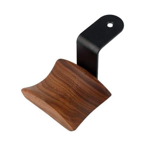 KiaoTime Walnut Wood Headphone Hanger Stand Cover
