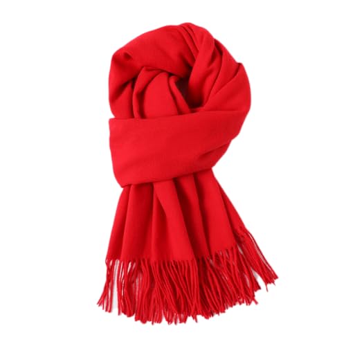 Poncho à pompons bordeaux en écharpe d'hiver chaude pour vos sorties en ville