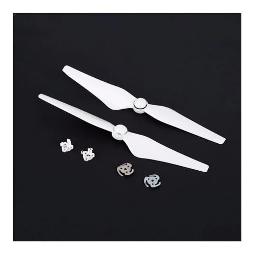 Hélices 9450S Phantom 4 kit de pales de remplacement ventilateurs blancs