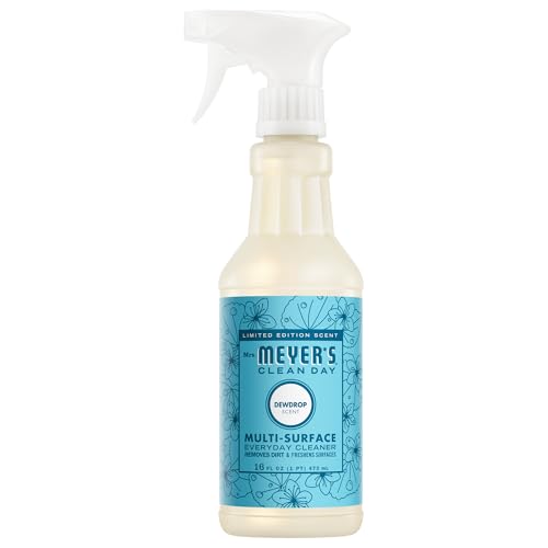 Mrs. MEYERS CLEAN DAY Room Spray Multi-Surface Everyday Cleaner Dewdrop Scent 16 Fluid Fl Oz Bottle
