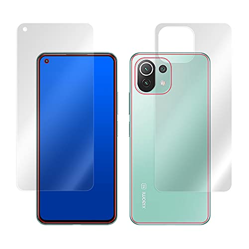 �~���r�b�N�X ���˖h�~ �t���ی�t�B���� �h�w�� �h�C�A Xiaomi Mi 11 Lite 5G �p �t���E�w�ʕی�t�B�����Z�b�g ���{�� OverLay Plus OLMI11LITE5G/S/12