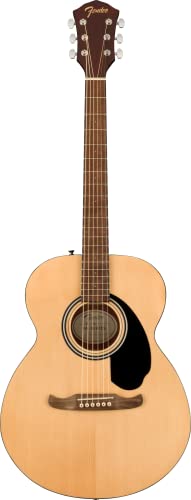 Fender FA-135 Concert Natural – Guitare Acoustique - Les Beatles, Paul McCartney, John Lennon, RIngo Starr, George Harrison Fender FA-135 Concert Natural - Guitare Acoustique