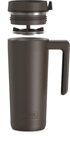 THERMOS ALTA SERIES Caneca de aço inoxidável 510 g, preto expresso
