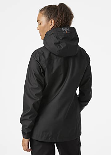Helly-Hansen Workwear Luna/Gale Shell Waterproof Rain Coats for Women with Detachable Hood & Brushed Polyester Inside Collar4