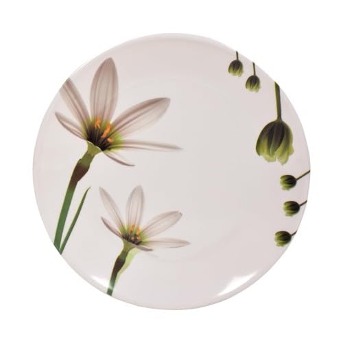 Image of Golden Fish Melamine Full Dinner Plates Set of 6 - 11-Inch BPA-Free, Durable, Break-Resistant Plates for Everyday Meals & Parties (NPF-1)