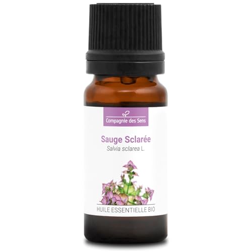 ESCLÁREA - 10 mL - Aceite Esencial Orgánico - 100% Puro, Natural, Quimiotipado y Certificado AB