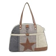Dimensions: Depth 4" x Width 17" x Height 13" with a Handle Length of 10" {Lightweight Canvas Purse} Introducing Myra Women's Tote Bag! This lightweight and beautiful bag is perfect for everyday use. The color is stylish and goes with any outfit, whi...