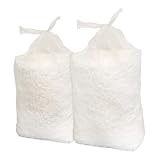 Sicignano Trucioli di Polistirolo Espanso Set 2 Sacchi da 4,4 kg Cad. (Circa 440L), Leggero e Ammortizzante Truciolato Ideale per Imballaggi, Riempimenti, Protezione Oggetti e Lavori Creativi