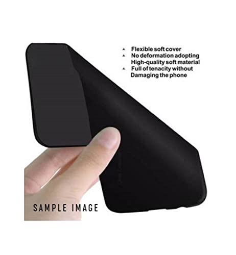 Image of Mobile Back Cover Case for Moto X4 (Silicone Case|CameraProtection|Black SC1510)